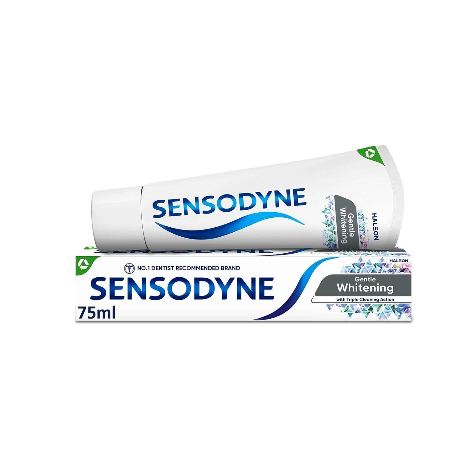 Sensodyne Toothpaste Daily Care, Gentle Teeth Whitening Toothpaste for Everyday Care, 75ml