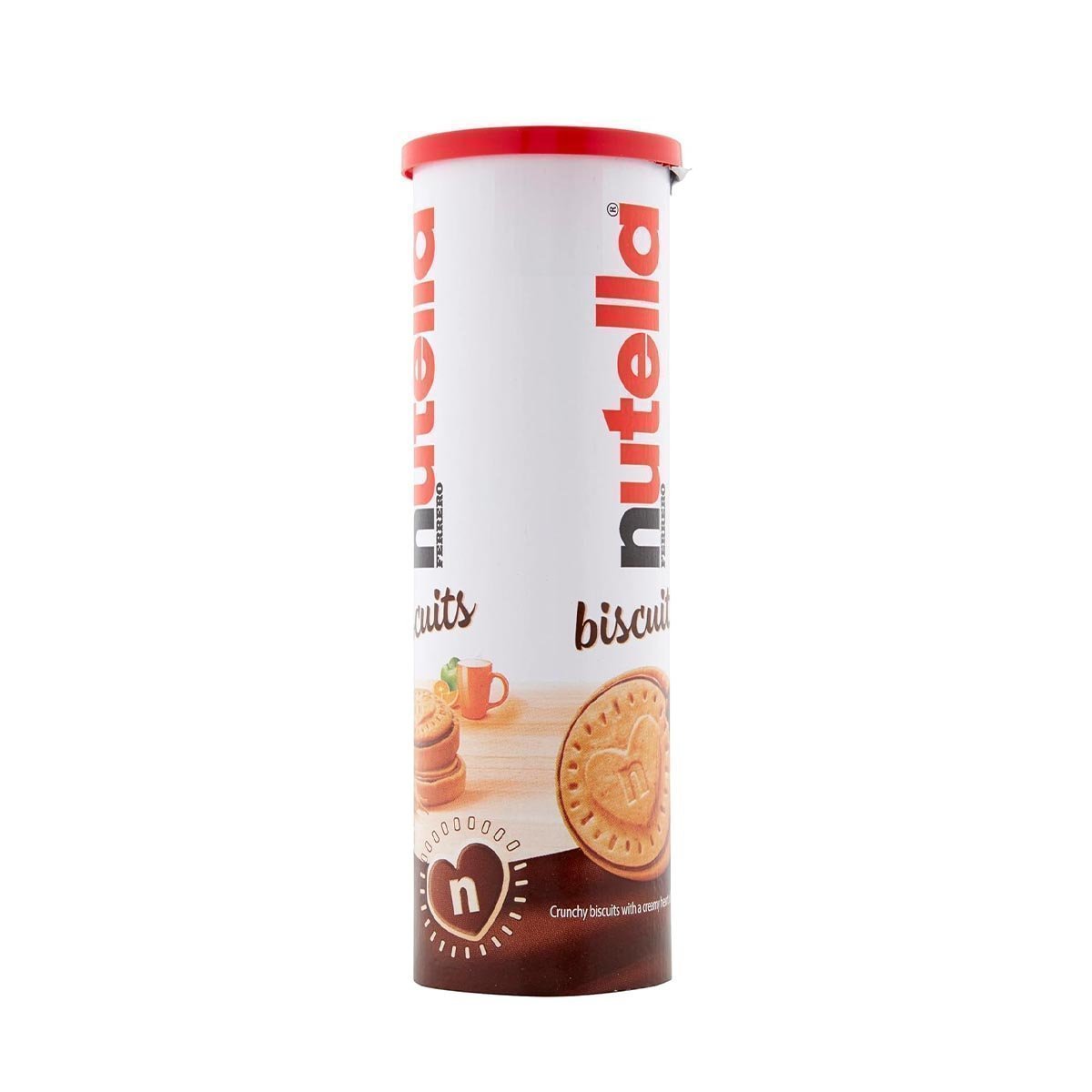 Nutella Chocolate Biscuits, Snacks, Party Food, Crunchy Biscuits with Creamy Nutella Spread Tube of 12 Biscuits, 166g - Image 2