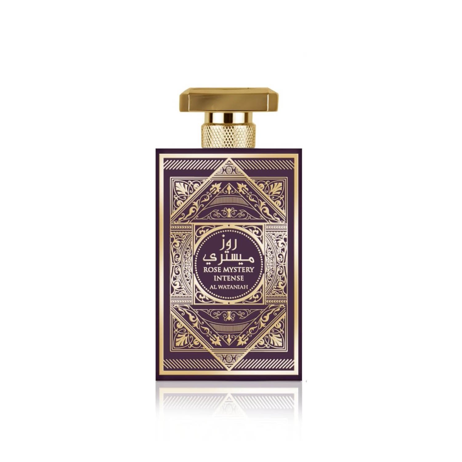 AL WATANIAH Rose Mystery Intense - Luxury Perfume for Women, Eau de Parfum 100ml, Floral and Mysterious Fragrance - Image 2