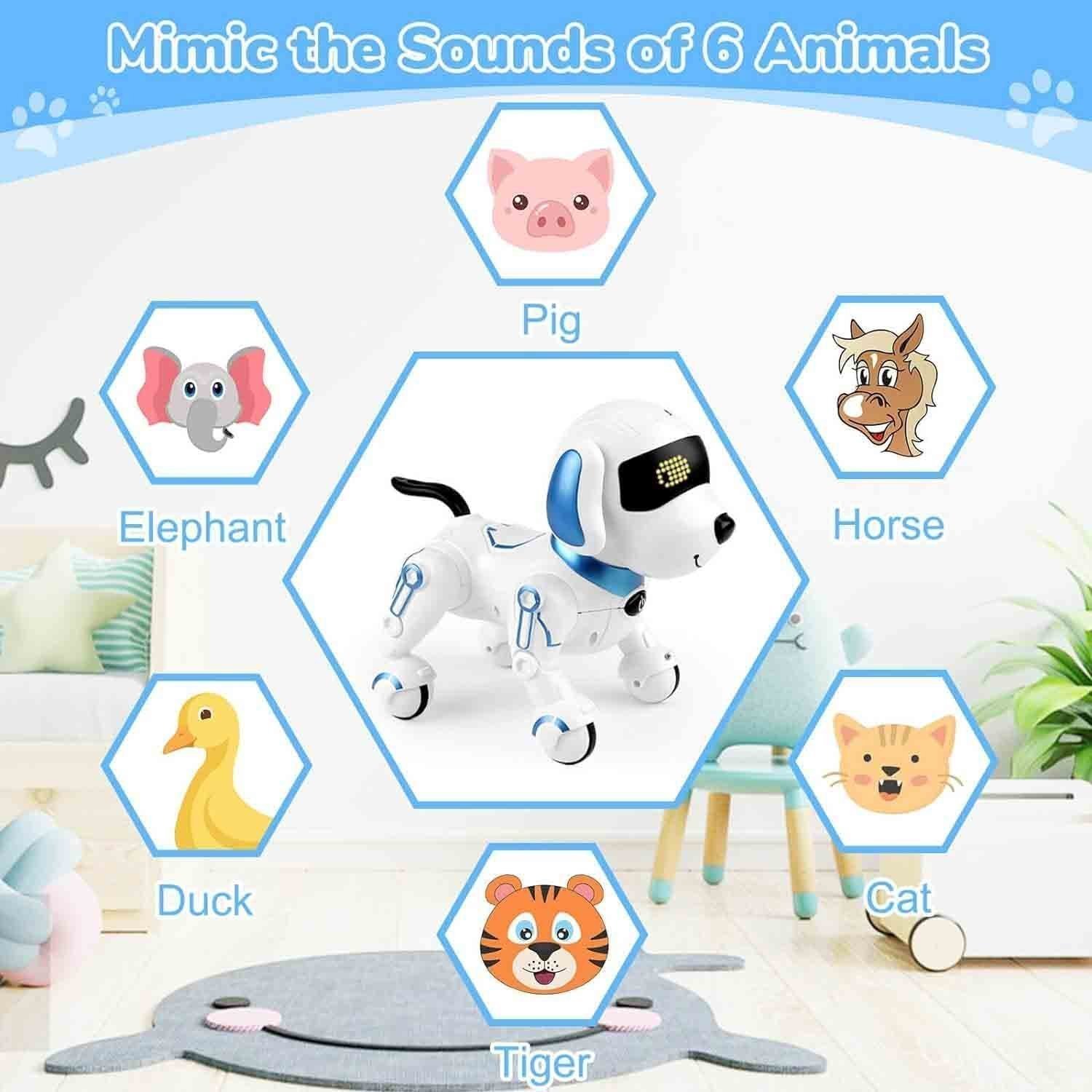 Britik Toys for 3-8 Year Old Boys Girls: Remote Control Robot Dog Toy Gifts for Kids Aged 3 4 5 6 7 8 9 10 Year Old Boys Girls - Image 3