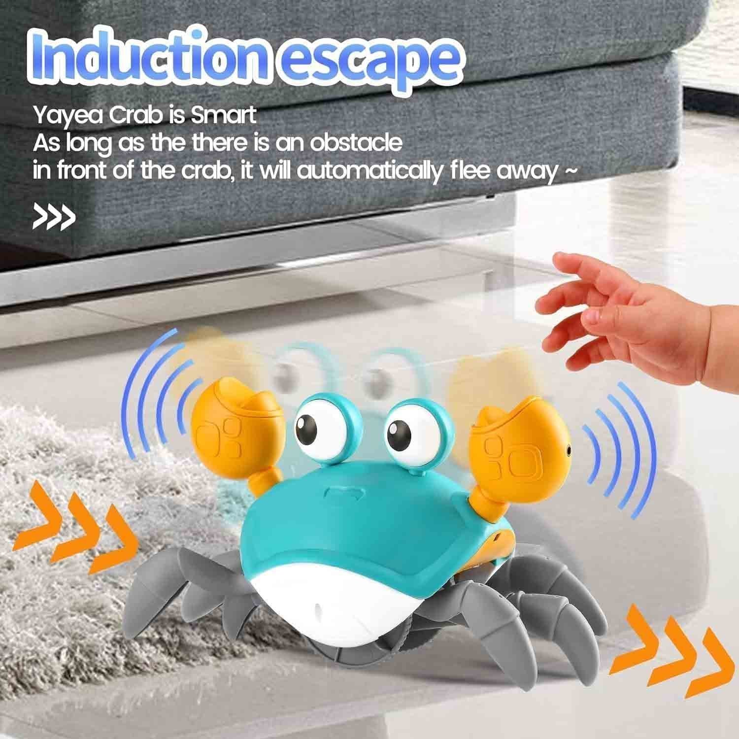 Crawling Crab Toy Crab Baby Toy 6-12 Month,Walking Dancing Crab Toy for 1-3 Year Old Boys Girls - Image 3
