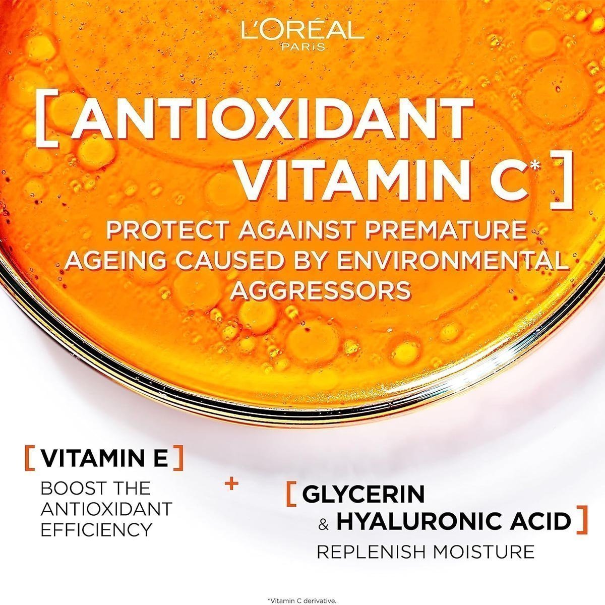 L`Oreal Paris Revitalift Clinical SPF 50+ Invisible UV Fluid, Protect, Prevent and Improve Ageing Signs, Non-Oily Formula for All Skin Tones, Advanced UV Protection and Antioxidant Vitamin C, 50ml - Image 3