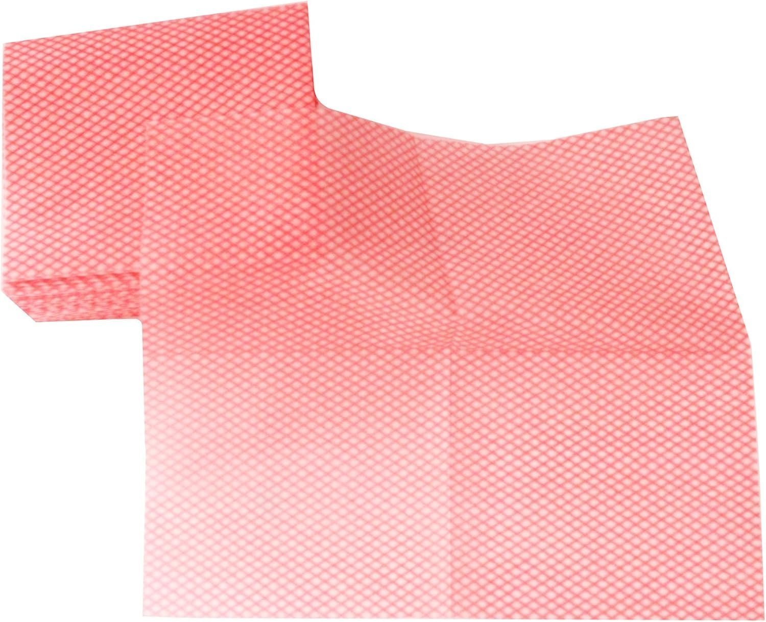 Reusable Cleaning Cloths, Kitchen Dry Wipes, Soft,Easy to Clean,Pack of 100, Blue&Red - Image 2