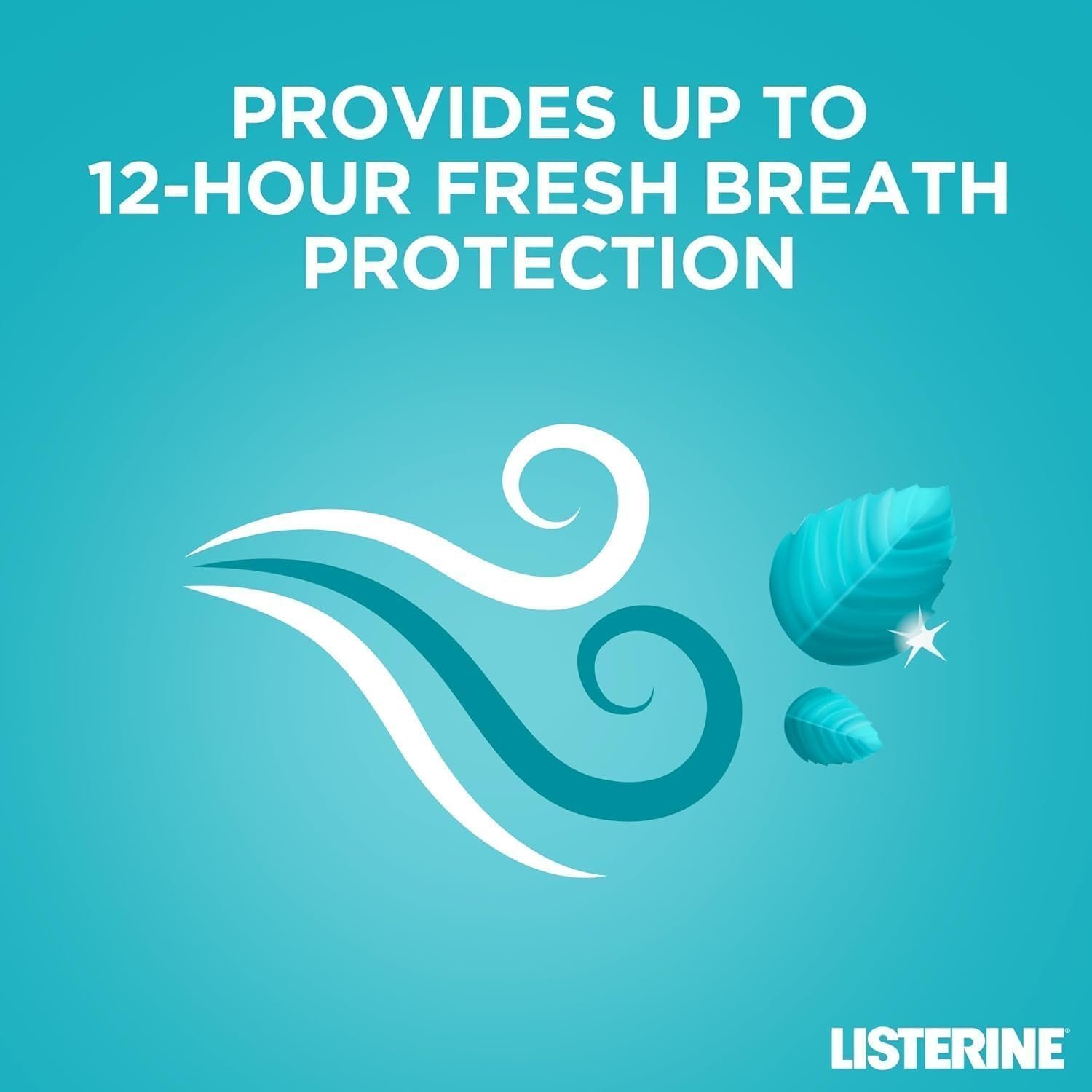 Listerine Cool Mint Mouthwash Pack of 4 (4 x 750ml) - Image 4