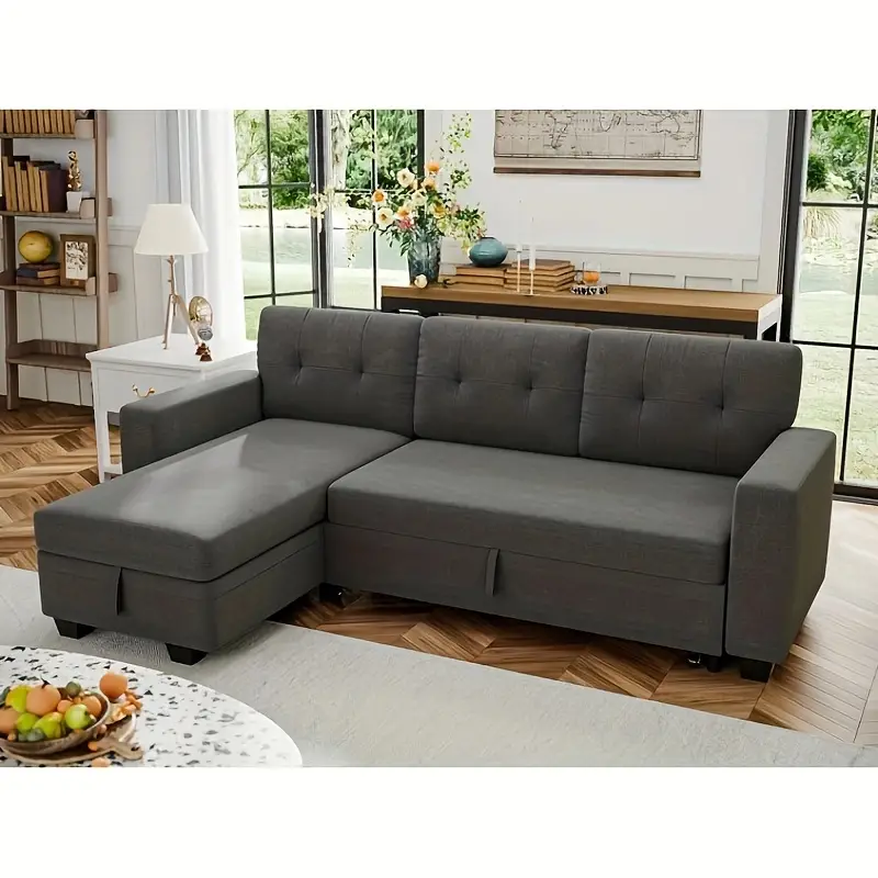 Flamaker 79.2'' Upholstered Sleeper Sofa - Image 4