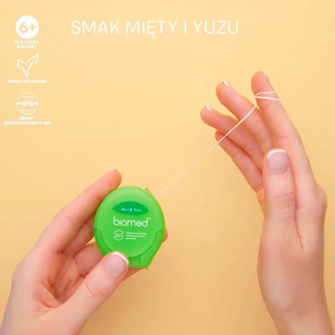 BIOMED Mint & Yuzu Dental Floss - Image 3