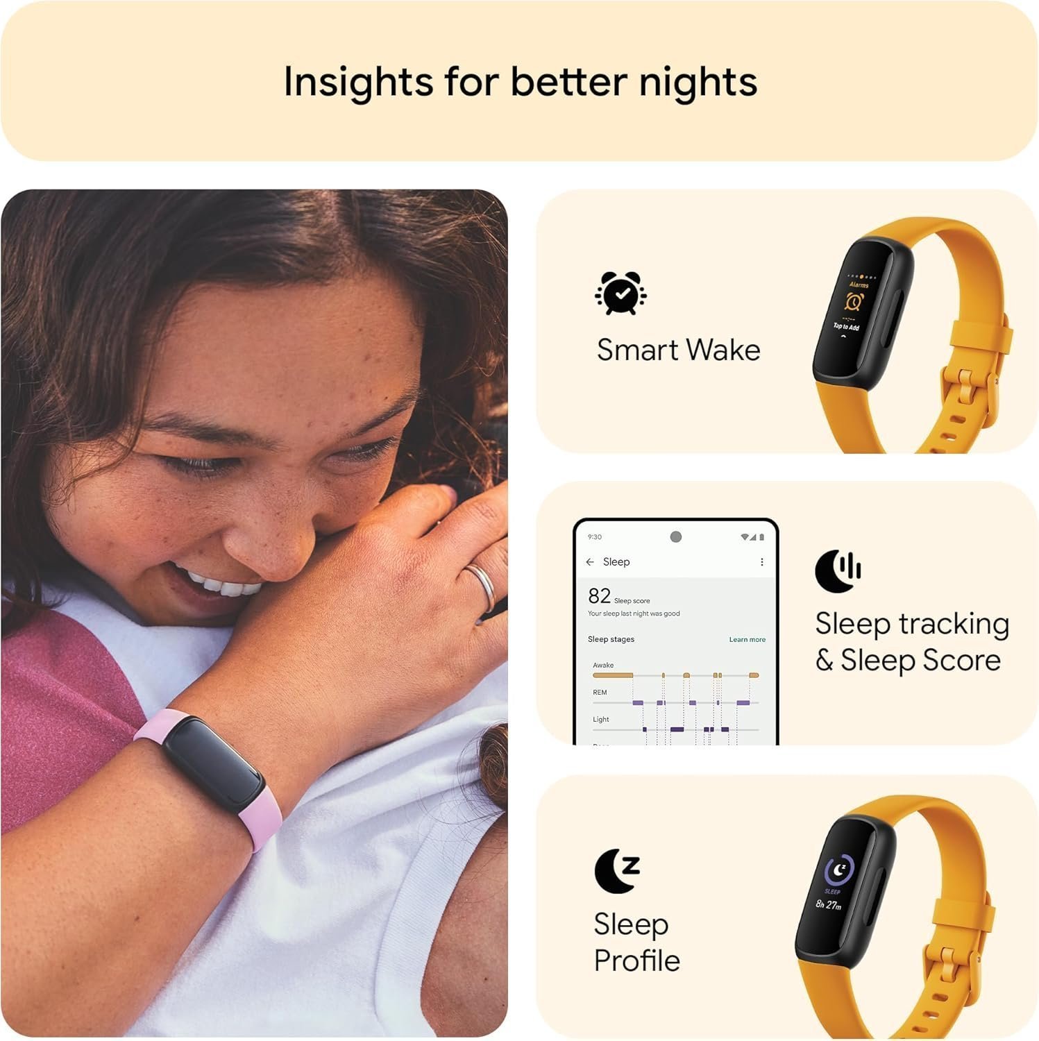 Google Fitbit Inspire 3 Activity Tracker with 6-months Premium Membership Included, up to 10 days battery life and Daily Readiness Score - Image 5