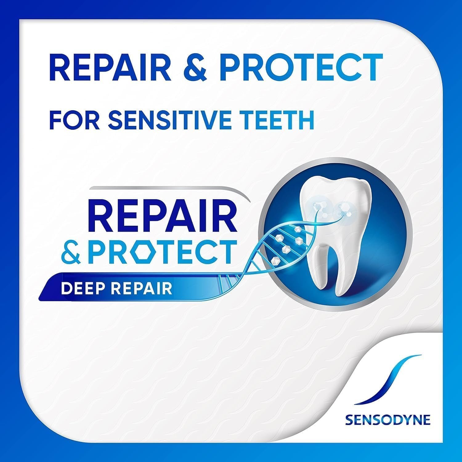 Sensodyne Toothpaste Repair and Protect, with Sensodyne Toothbrush, 3 x75ml - Image 3