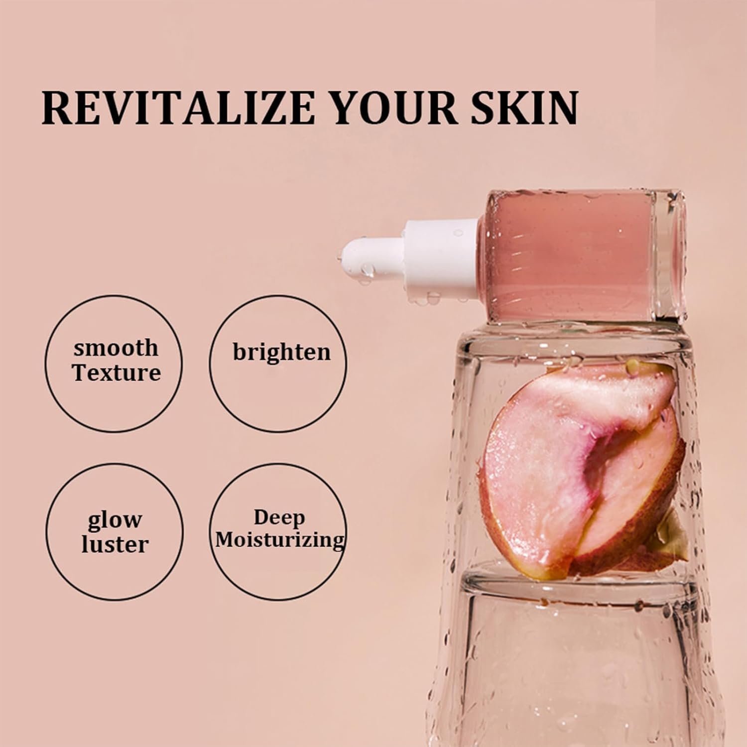 Peach 70 Niacin Serum, Peach 70% Niacinamide Serum,Hydrating Face Serum - - Image 2