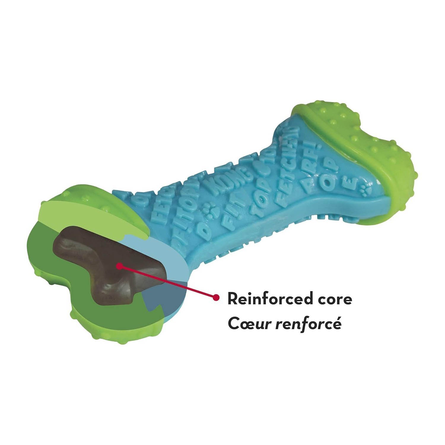 KONG - CoreStrength Bone - Long Lasting Dog Dental and Chew Toy - For Medium/Large Dogs - Image 3