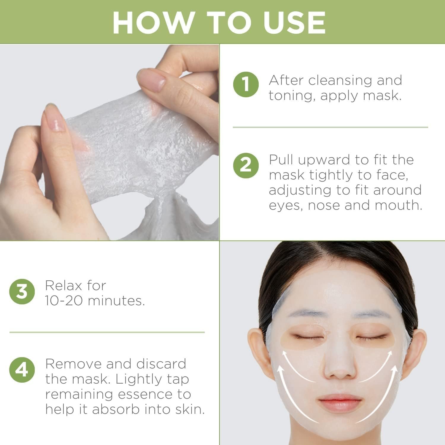 MEDIHEAL Teatree Care Solution Essential Mask, Pack of 10 Cotton Facial Sheet Mask with Tea Tree Oil and Cica Extracts - Image 5