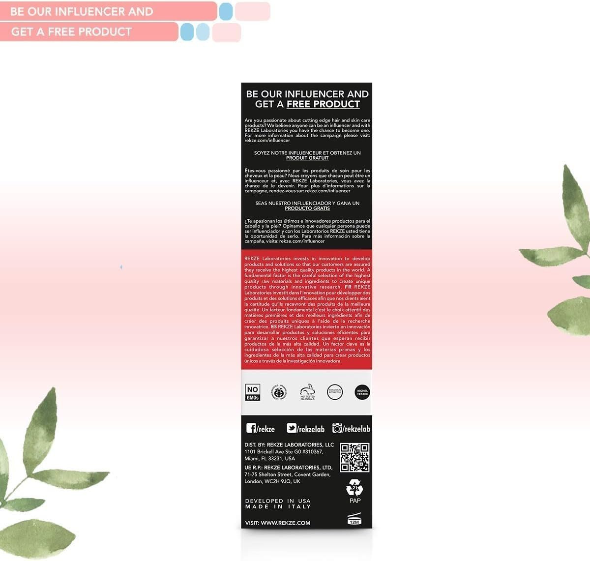 REKZE 63 Hair Growth Shampoo, Promote Regrowth - Image 3