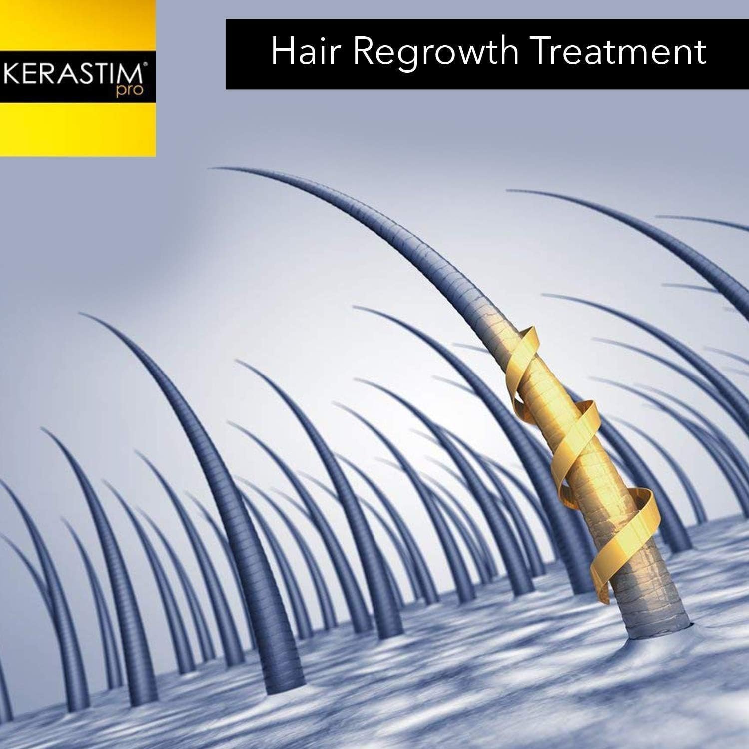 Hair Growth Serum, Leave-In Scalp Treatment, by Kerastim Pro - Image 3