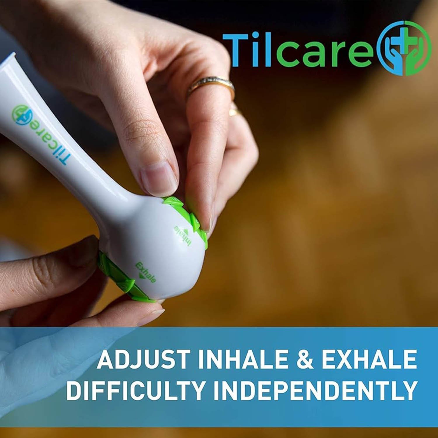 Inspiratory Expiratory Muscle Trainer by Tilcare - That is Great Drug-Free Therapy for Asthma, CHF, Dysphagia - Image 2