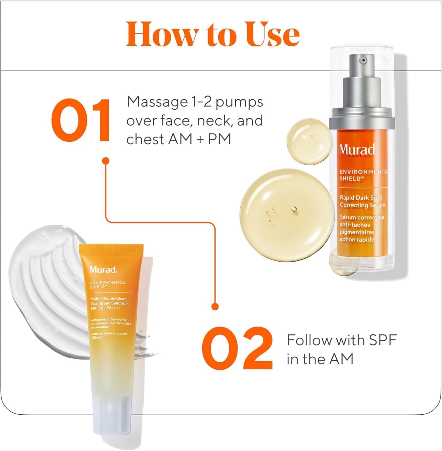 Murad Rapid Dark Spot Correcting Serum, Tranexamic Acid and Glycolic Acid Treatment - Image 2