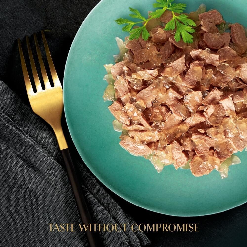 Sheba Fine Flakes Poultry Collection in Jelly 40 Pouches, Adult Wet Cat Food, Megapack , 85 g (Pack of 40) - Image 4