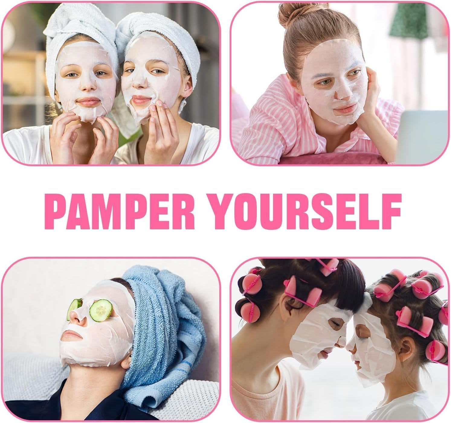 Face Masks Skincare, Face Masks Beauty, Hydrating Face Masks, Moisturizing 7pack - Image 6