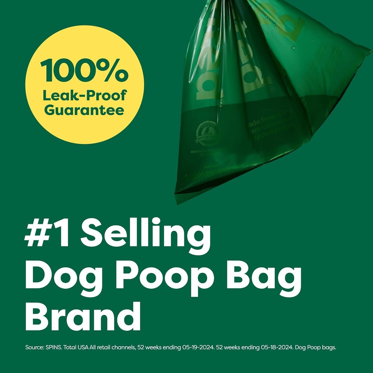 Earth Rated Dog Poo Bags, New Look, Guaranteed Leak Proof and Extra Thick Waste Bag Refill Rolls For Dogs, Lavender Scented, 270 Count - Image 5