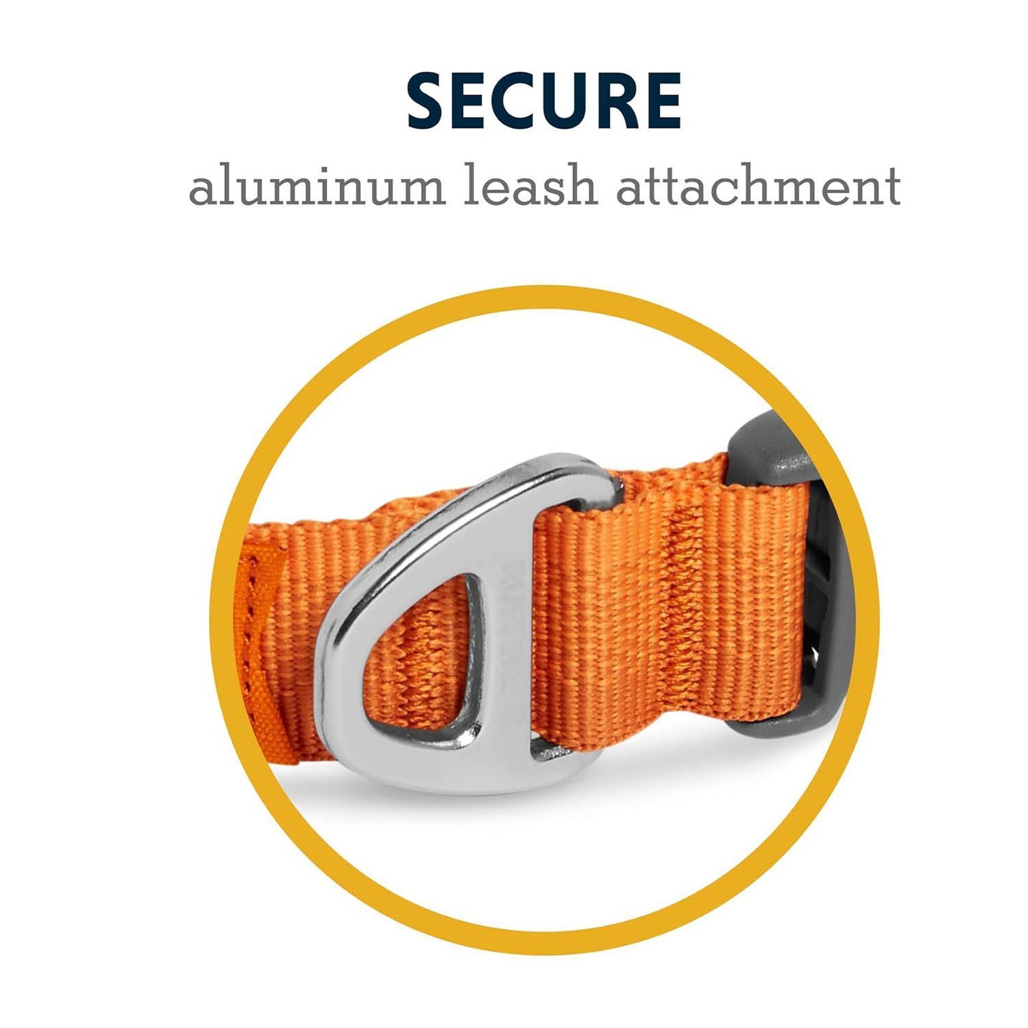 RUFFWEAR Front Range Dog Collar, Aluminium Lead Attachment Ring & Side-Release Buckle, (Small, 28-36 cm) - Image 2