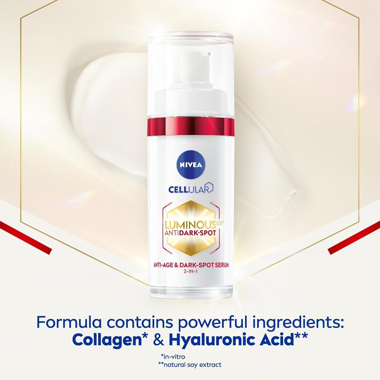 NIVEA Luminous 630 Anti-Age & Dark-Spot Serum (30ml) - Facial Serum Reduces 10 Years of Accumulated Age Spots - Image 4