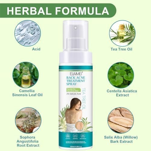 Back Acne Treatment, Back & Body Acne Treatment For Reduce Back Spots & Acne & Lightening Ance Marks - Image 5